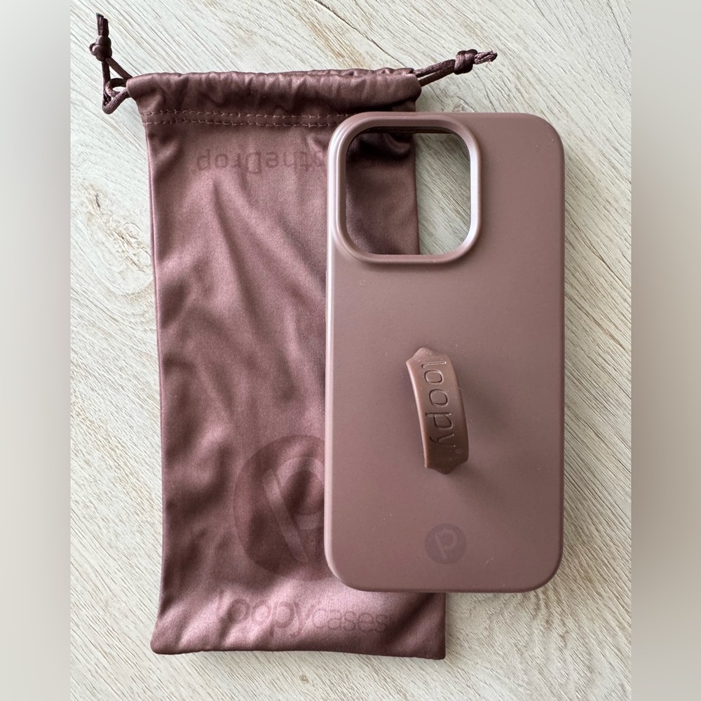 Loopycases phone case for iPhone15 Pro, Espresso Brown - Picture 9 of 9